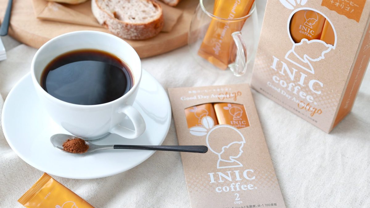INIC coffee「オリゴ糖配合の本格派コーヒー」