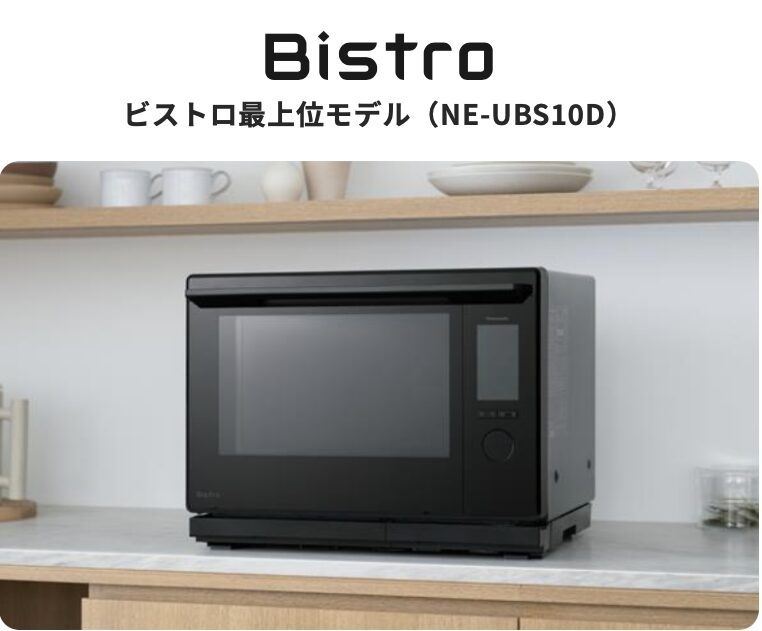 「スチームオーブンレンジBistro」とあなたをサポートするBistroアシスタント使い放題