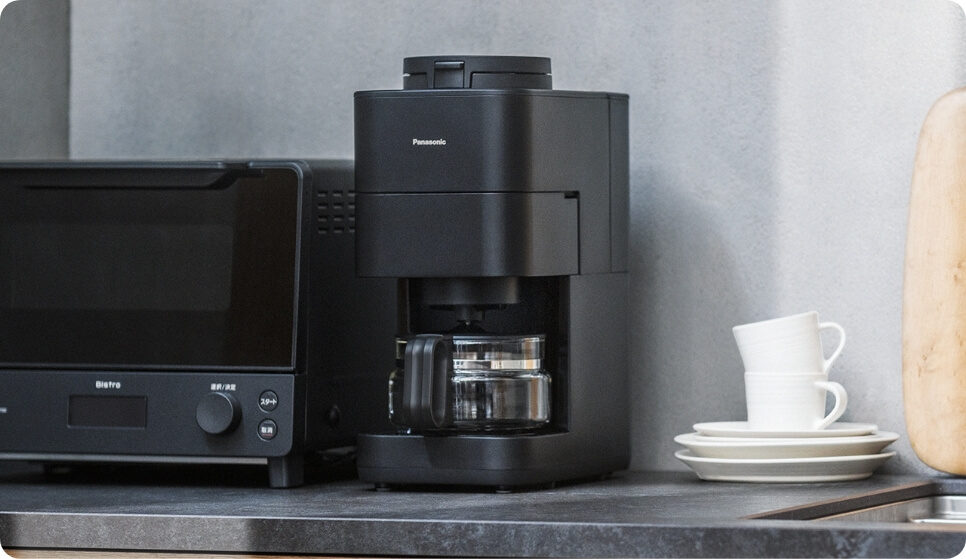 パナソニック「新品コーヒーメーカー」とコーヒー豆